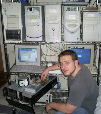 Certified Internet Webmaster Jared Caldara started Uptask Internet Services in 2002